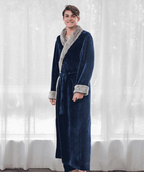 robe-de-chambre-femme-en-flanelle-a-manches-longues